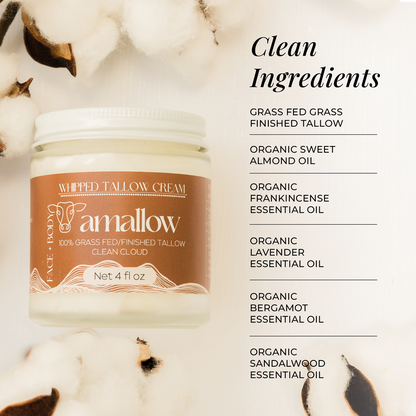 Amallow Whipped Tallow Cream 4 FL. oz
